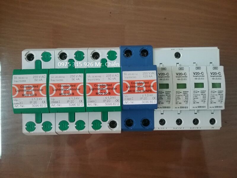 Thiết bị chống sét lan truyền OBO Bettermann (Đức)